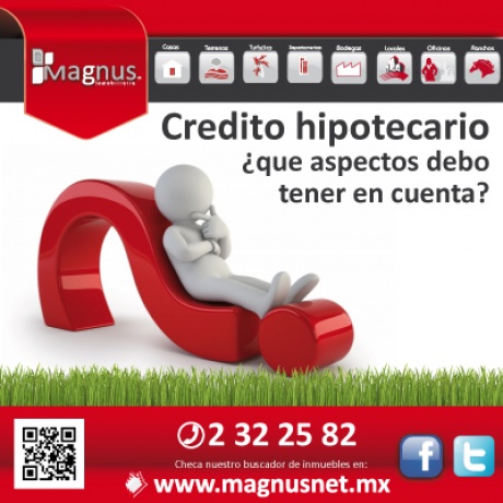 Credito hipotecario ¿que aspectos debo tener en cuenta?