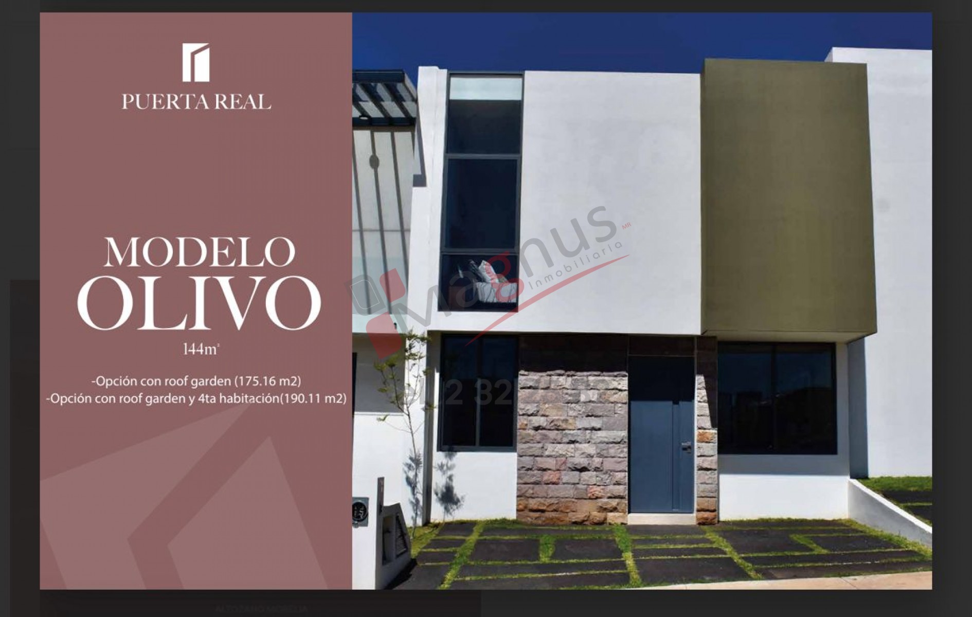 PUERTA REAL, MODELO "OLIVO (SIN ROOF)"