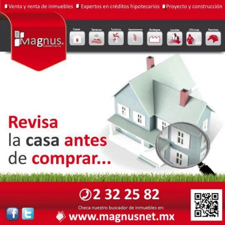 Revisa la casa antes de comprar