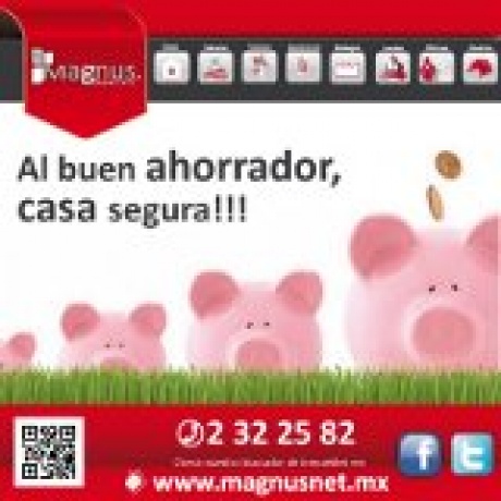 Al buen ahorrador,, casa segura.