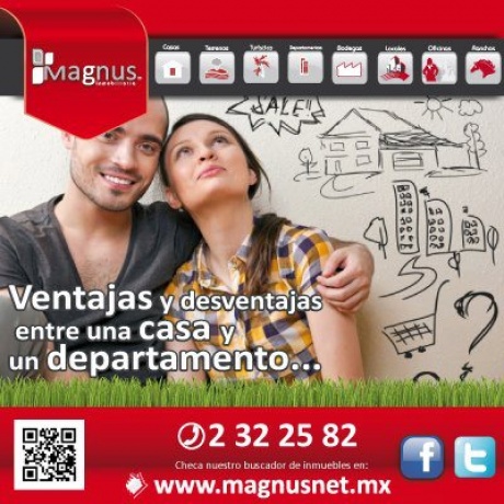 Ventajas de rentar una casa o departamento