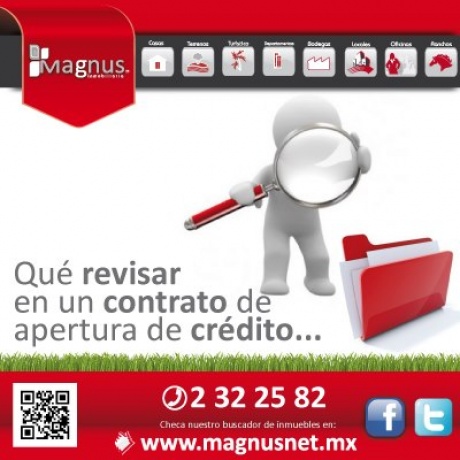 Qué revisar en un contrato de apertura de crédito